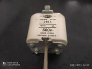 1x Fusivel Nh03 315amp 500v 100ka Baixa Perda Eletromec 1x Fusivel Nh03 315amp 500v 100ka Baixa Perda Eletromec