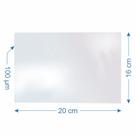 2.000 Saco Plástico Horizontal 20x16cm 100micra
