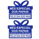 2 Adesivos Dia Dos Pais Vitrine Parede De Loja 50cm X 35cm 2 Adesivos Dia Dos Pais Vitrine Parede De Loja 50cm X 35cm