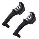 2 Afiador Amolador de Faca Tesoura 3 Fases Profissional 20cm 2 Afiador Amolador de Faca Tesoura 3 Fases Profissional 20cm