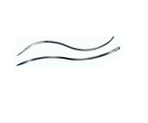 2 Agulhas S De costura Aço Inox 11cm COURO PELES BOVINOS