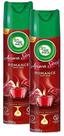 2 Air Wick Bom Ar Adorizador Aroma Romance Romã + rosa 360ml