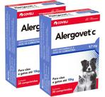 2 Alergovet C 0,7 Mg Antialérgico C/ 10 Comprimidos - Coveli