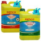 2 Algicida Choque Genco 5L + 2 Clarificante Genco 5L