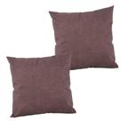2 Almofadas Cheias Sofa Sala Impermeável Decorativa Antimofo Trama Original