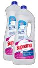 2 Alvejante Sem Cloro Ultra Branqueador Suprema 1,5 Litros