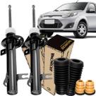 2 Amortecedor Fiesta Hatch Sedan Dianteiro Kit Batente Coifa 2 Amortecedor Fiesta Hatch Sedan Dianteiro Kit Batente Coifa