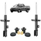 2 Amortecedor Nakata Dianteiro + Kit Batente chevrolet Montana 2003 A 2010 2 Amortecedor Nakata Dianteiro + Kit Batente chevrolet Montana 2003 A 2010