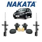 2 Amortecedor Original Nakata Dianteiro+kit Coxim Corsa 2005 2006