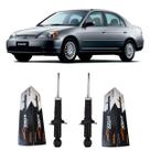 2 Amortecedor Suspensão Traseira Honda Civic 2003 2004 2005