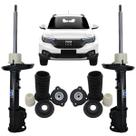2 Amortecedores Dianteiros Fiat Strada 2021 A 2024 + Kit Original Axios