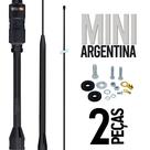 2 Antena Base Embutida Black Viuva Negra Px Mini Argentina 200w 1,07m Parafusos Fixação