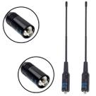 2 Antenas UHF VHF Para Rádio Comunicador 777s BM77 RC3002 UV6R UV6
