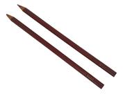2 Antigos Lápis De Cor Avulso Marrom Claro Faber Castell 24