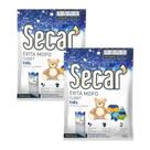 2 Antimofo Secar Kids 250g Absorvedor Mofo Bolor Umidade Mau Cheiro Bactérias Fungos Para Roupas Guarda Roupa Closets Armário Multiuso Despensa