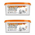 2 Antimofo Secar Original Natural 80g Absorvedor De Umidade Evita Problemas Com Mofo Fungos Bolor Mau Cheiro Absorve Até 100ml Guara Roupa Gaveta