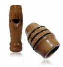 2 Apitos Premium Jacu e Apito Madeira Profissional Saracura