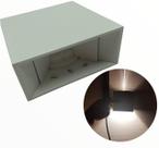 2 Arandelas Led 4w 3000k Multi Fachos Reguláveis