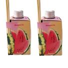 2 Aromatizador Ambiente Melancia Difusor Vareta Casa Lar 280ml Marca Luz Aroma - Envio Já