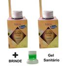 2 Aromatizante Ambiente de Talco Odorizador Palito Perfume Ar Difusor 100ml da Luz Aromas - Envio Já