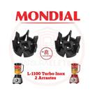2 Arraste Acoplamento do Copo Liquidificador Mondial Turbo L1100