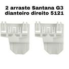2 Arraste Santana G3 Lado Direito para Máquina do Vidro Elétrico Original. Código : RTX 5121