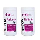 2 B-tox Plástica dos fios Açaí e Óleo de Coco 1KG-Chic Hair