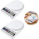 2 Balanças Digital Cozinha 10kg Precisão Ideal Nutrição Dieta