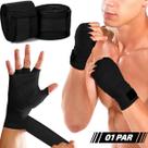 2 Bandagem Elástica Protetora Artes Marciais Luta Esporte Protetor Mão 3,5 Metros Boxe
