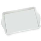 2 Bandejas Travessa Retangular com Alça em Melamina 21x14cm