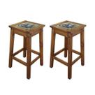 2 Banquetas Madeira Maciça Reforçada Gourmet 70cm Alta Resistência Premium 2 Banquetas Madeira Maciça Reforçada Gourmet 70cm Alta Resistência Premium