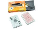 2 Baralho Jogo 108 Cartas 100% Plástico Prova D'água Estojo - Caerus