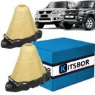 2 Batente Suspensão Dianteira L200 Pajero TR4 Full Sport GLS 2 Batente Suspensão Dianteira L200 Pajero TR4 Full Sport GLS