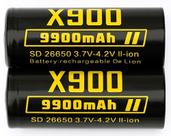 2 Bateria 26650 9900mah 4.2v Tática P70 P90 T6 T9 Qualidade Premium - Envio Rápido