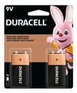 2 Bateria 9v Duracell Pilha Alcalina Mn1604b1