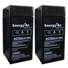 2 Bateria Selada Recarregável 4v 4ah Automação Balanças Brinquedos Hobbies