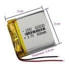 2 Baterias Rastreador 603030 600mah 3,7v Cr 2 Baterias Rastreador 603030 600mah 3,7v Cr