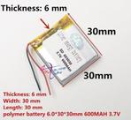 2 Baterias Rastreador 603030 600mah 3,7v Cr 2 Baterias Rastreador 603030 600mah 3,7v Cr