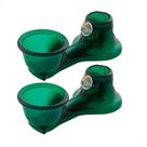 2 Bebedouro Vida Mansa Mini Automatico - Verde Transparente