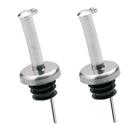 2 Bico Dosador Inox Garrafa Azeite Vinagre Petiscaria Vinho 2 Bico Dosador Inox Garrafa Azeite Vinagre Petiscaria Vinho