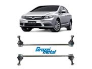 2 Bieleta Tirante Suspensão Dianteira Civic 2012 2013 2014