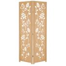 2 Biombo Folha Floral Ripado Divisor Madeira Mdf Painel Divisória Separador de Ambiente 2 Biombo Folha Floral Ripado Divisor Madeira Mdf Painel Divisória Separador de Ambiente