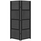 2 Biombo Pintado Sanfonado Com Dobradiças Folha Painel Mdf Divisor Divisória Separador De Ambiente Branco Ou Preto Vários Modelos