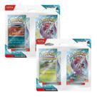 2 Blister Quádruplo Pokémon Escarlate Violeta Amigos de Jornada Scrafty e Yanmega TCG Geek Cartas