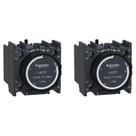 2 Bloco Auxiliar Temporizado LADT2 0,1 a 3s 22mm Schneider 2 Bloco Auxiliar Temporizado LADT2 0,1 a 3s 22mm Schneider
