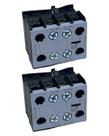 2 Bloco de Contato Auxiliar AZ Para Mini Contator Montagem Frontal 2NF BFCA-02 Weg