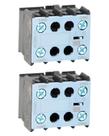 2 Bloco de Contato Auxiliar Frontal 1NA+1NF BFC025-11 Weg