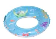 2 Boia Inflável Redonda De Criança Piscina 50cm Fundo Do Mar