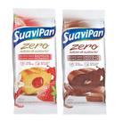 2 Bolinho de Baunilha/Chocolate Recheado 12 un 40g Suavipan