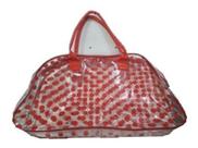2 Bolsa De Praia Transparente C Bolinha 1113 2 Bolsa De Praia Transparente C Bolinha 1113
